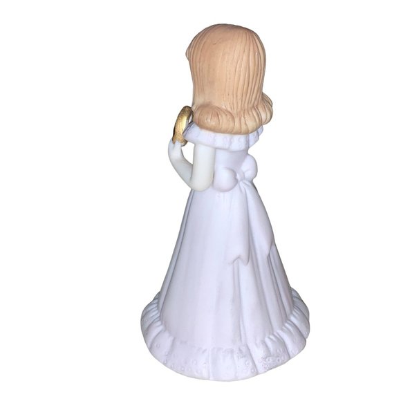 Enesco Growing Up Girl Age 9 Porcelain Figurine 1982 - Picture 7 of 11